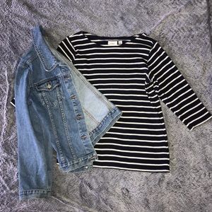 L.L. Bean stripe sweater